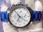 Copy Omega Snoopy Watch Stainless Steel White Chronograph Dial 42mm_th.jpg